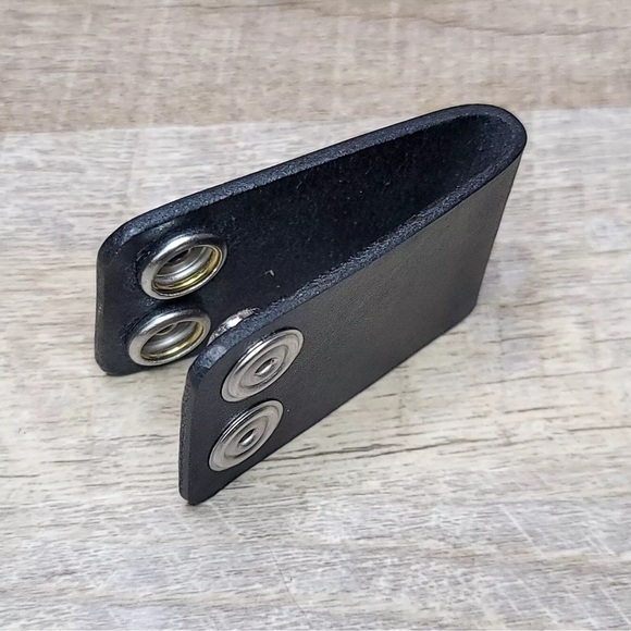 Leather Sheath Belt Horizontal Adapter Leatherman Multi-Tool Pouch Case BLACK - Picture 7 of 9